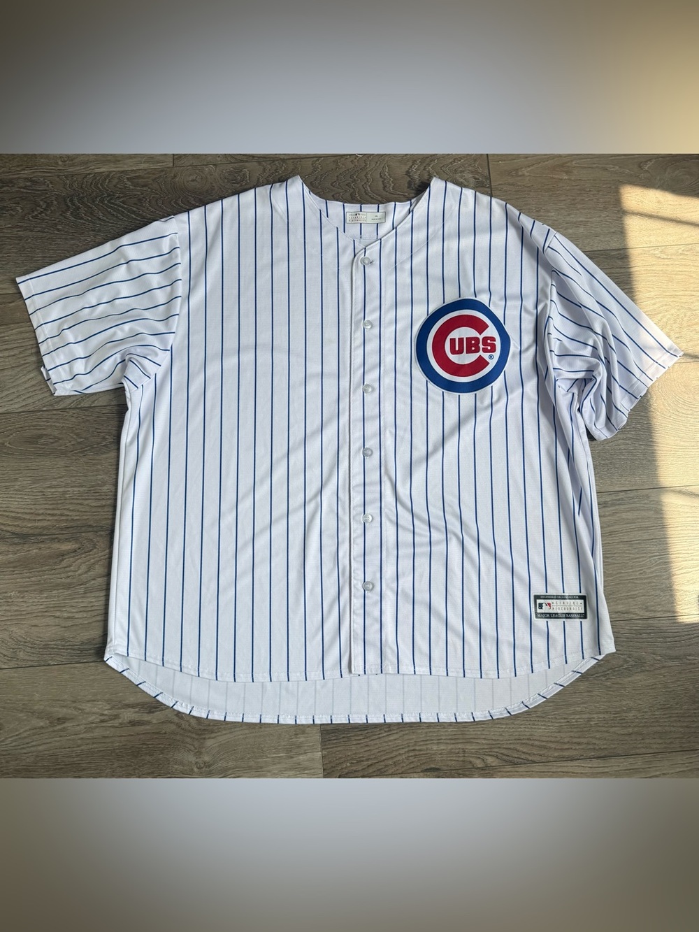 28. Chicago Cubs MLB Pinstripe Baseball Jersey – Size 4XL ⚾️🐻